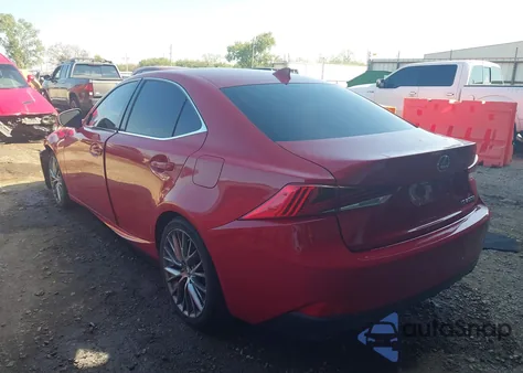 2017 Lexus Is 200T z USA, uszkodzony, nr VIN JTHBA1D24H5040926